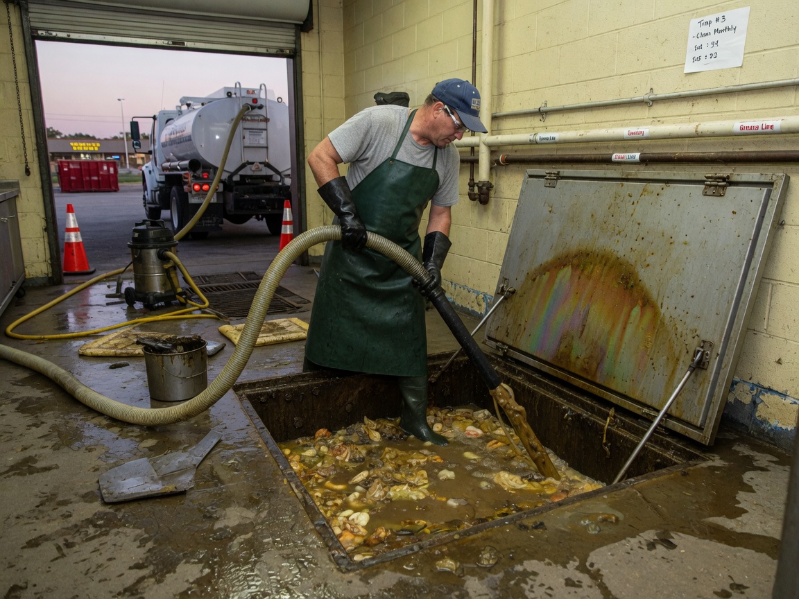 Grease Trap Cleaning in Decatur