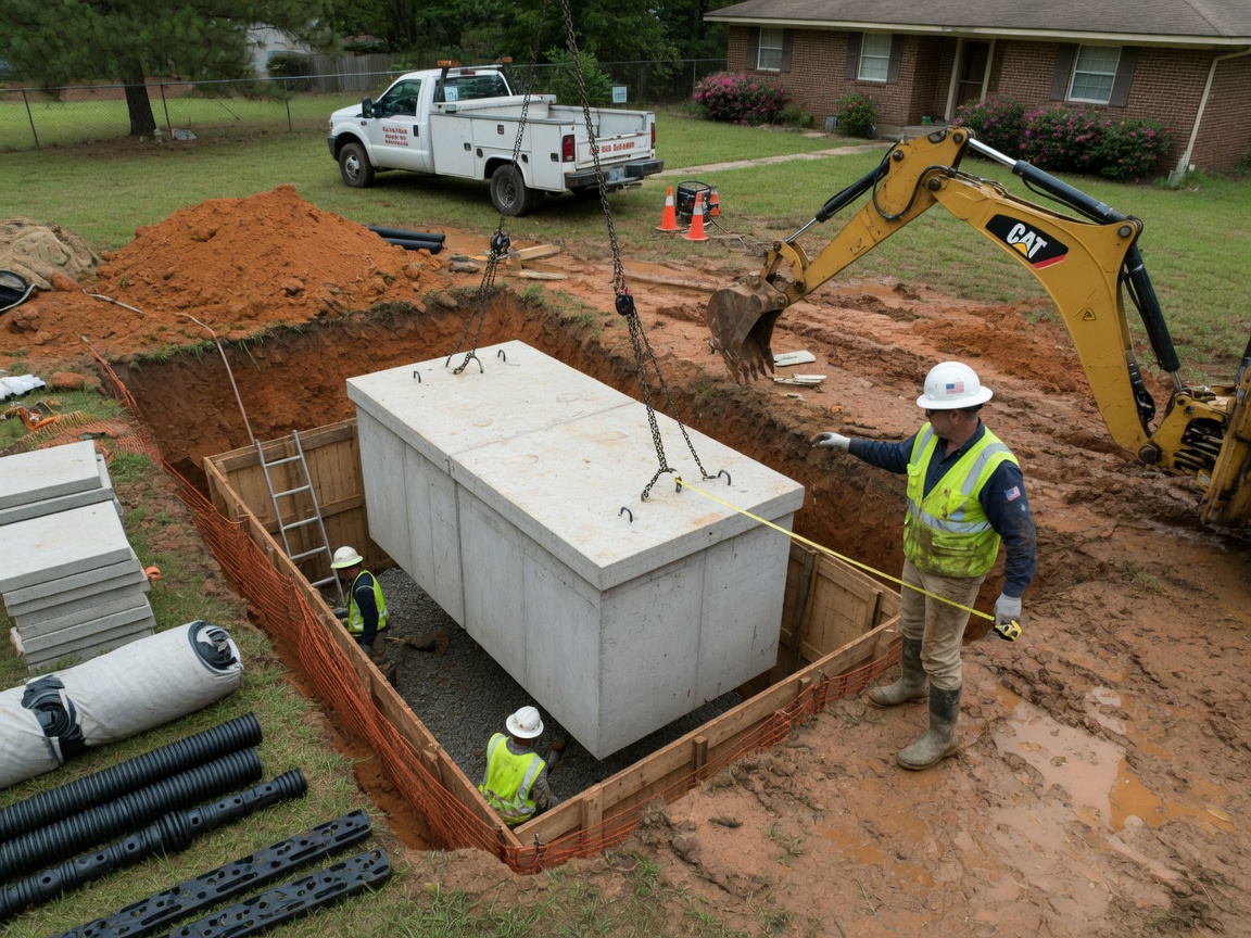 Septic System Installation in Decatur