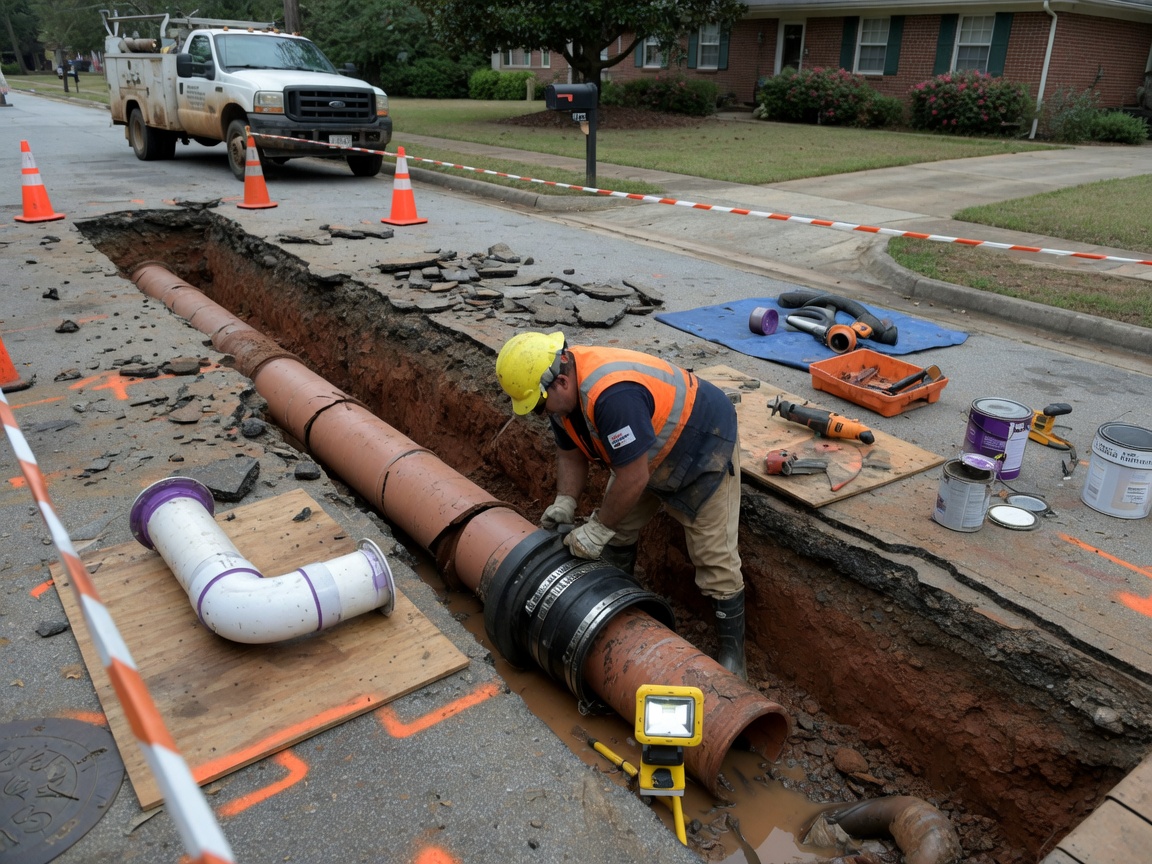 Sewer Line Repair in Decatur