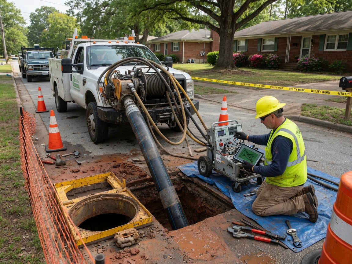 Drain Cleaning in Scovill Gardens, IL 62521